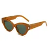 Explosiones en Europa y Estados Unidos Joker Moda Retro Gafas de Sol Ojo de Gato Uñas de Arroz Personalizadas Gafas de Sol Avanzadas para Street Shot Mayoreo