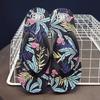 Chinelos de praia com tema personalizado na moda para homens Casual Moda antiderrapante Sandálias para uso ao ar livre Chinelos de verão Chinelos masculinos