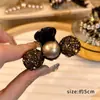 Pinza de Flequillo de Lujo de Alta Gama Estilo Coreano con Pedrería, Pasador de Princesa, Pinza Lateral para el Cabello, Pinza de Tiburón Pequeña, Pinza para Medio Peinado