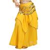 Novas roupas de performance de mesa de dança indiana infantil estilo étnico infantil saia de dança do ventre de Xinjiang saia de chiffon Phnom Penh