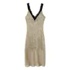 Venta Caliente Transfronteriza AliExpress Nuevo Llegado Primavera 2026 Vestido de Encaje con Lentejuelas de Moda Temperamental 1758214