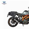 Muscle car Wolf adecuado para KTM250Duke Duke 250, bolsa lateral, bolsa lateral retro, caja lateral, modificación, bolsa para casco, liberación rápida