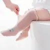 Calcetines Altos de Dibujos Animados para Bebé Primavera Otoño Algodón Recién Nacido Hasta la Rodilla Sin Apretar Tubo Alto Calcetin Alto de Dibujos Animados para Bebé Primavera Otoño 0-3