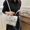2024 Nova moda laço moda mochila feminina estilo coreano multi-funcional casual portátil bolsa de ombro crossbody bag