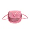 Nova Mini Bolsa Sela Coração com Glitter Primavera 2026 Estilo Menina Bolsa Transversal Fofa Estilo Princesa Bolsa Pequena
