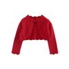 [Procesamiento personalizado de ropa infantil] Suéter infantil transfronterizo europeo y americano, chal pequeño, abrigo, cárdigan de suéter para niñas