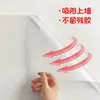 Película protectora de pared mate, pegatina de pared blanca, pegatina protectora electrostática decorativa para cocina anti-suciedad y anti-patadas para pared de niños, esmerilada