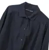 Comercio Exterior Transfronterizo Ropa de Mujer Primavera 2025 Estilo Europeo y Americano Temperamento Textura de Alta Calidad Satén Plisado Camisa de Manga Larga con Solapa