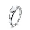 Comercio electrónico transfronterizo comercio exterior suministro de joyería al por mayor acero inoxidable amor en forma de corazón anillo para mujer anillo pulsera ventas directas de fábrica