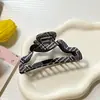 Jiayue Joyería Diseño Simple Versátil Estilo Nube Hueco Pinza Tiburón Parte Trasera de la Cabeza Pasador Accesorio para el Cabello