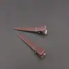 4,5 Garfo Único 5,5 Garfo Único Colorido Rastreamento de Dopamina Presilha de Bico de Pato Sem Marcas Lavagem de Rosto Maquiagem Clipe Metálico Lateral Pintura Brilhante