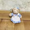 Chaveiro Pingente Ursinho de Pelúcia Mais Vendido Transfronteiriço Decoração de Chaveiro de Ursinho Cartoon Fofo