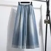 Foto real de jeans de perna reta vintage novo de primavera para tamanhos grandes, design solto estilo americano, calça pantalona comprida, material fino