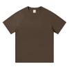 Camiseta de Algodón Líquido de Amoníaco Antibacteriano de 210g, Color Sólido, Manga Corta, Cuello Redondo, Estilo de Hombros Ligeramente Caídos, Top Unisex, Refrescante, Casual, Versátil