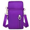 Bolsa para Celular Bolsa Transversal Feminina 2023 Nova Bolsa de Lona Coreana Casual Ombro Pequena Quadrada Bolsa de Pescoço Halter Bolsa de Pulso