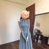 Vestido de Manga Longa Off-Shoulder com Laço para Chá da Tarde Estilo Francês, Novo Modelo para Início do Outono, Vestido Longo Base com Toque de Luxo