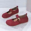 Sandálias Birkenstock Brancas com Estampa de Grou, Sola Grossa, Aumento Interno de Altura, para Mulheres, Novo Estilo Primavera Verão 2026, com Saias, Sapatos Mary Jane, Sapatos de Salto Único, Slip-ons