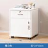 Armário de cabeceira com armário de armazenamento de fechadura Tamanho grande Armário de armazenamento moderno simples Quarto doméstico Armário de armazenamento de cabeceira simples