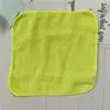 20*20 cor sólida liso toalha de jardim de infância quadrado pequeno algodão absorvente material de toalha bolo toalha de estúdio