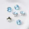Pedrería sin base de Cristal K9, Pedrería Cuadrada con forma de Huevo de Paloma para Uñas, Accesorios para Uñas, Bolas de Pedrería para Uñas, Anillos Plateados