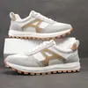 Zapatillas de Otoño Nuevas para Hombre de Cuero Genuino con Suela Suave, Piel de Vaca de Primera Capa, Zapatos de Negocios Casual de Alta Calidad para el Trabajo