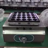 Máquina de Waffle Comercial 25 Furos Máquina de Dorayaki 36 Furos Máquina de Waffle Pequena Máquina de Panqueca Redonda 50 Furos Fábrica de Máquinas de Waffle