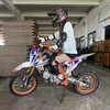 Motocicleta Todoterreno de Dos Ruedas para Adultos de 125cc Bicicleta de Montaña Disponible en Múltiples Colores Moto de Cross Exportación