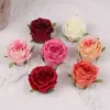 Manta Cabeza de Flor Rosa Flor Artificial Flor Falsa Decoración de Mesa de Sala de Estar Flor de Pared de Fondo de Boda Material de Flor Decoración Arreglo Decoración