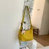 Bolso de moda coreana elegante para mujer con estampado de lichi, bolso tipo dumpling, nuevo bolso de hombro y cruzado simple de verano 2026 para el día a día