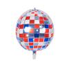 Nuevo globo de película de aluminio 4D de 22 pulgadas para fiesta disco transfronterizo, decoración de boda, Día de San Valentín, diseño para bar KTV