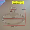 Perchero de plástico para bufandas perchero de seda para bufandas anillo para bufandas colgador de ropa perchero para toallas de baño corbata cinturón perchero de exhibición toalla