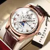 Reloj popular de comercio exterior transfronterizo para hombre, reloj luminoso resistente al agua con correa de cuarzo lunar, reloj de camarones para hombre
