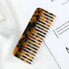 YHJ nova pente de cabelo europeu e americano pente de placa de acetato pente de cor mármore antiestático pente pequeno colorido