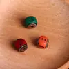 Xizang Tallado de Material Dados Incrustados Cuentas Sueltas Hecho a Mano DIY Cuentas para Cintura Cuentas Superiores Accesorios Culturales Accesorios de Cuentas Budistas Venta al por Mayor