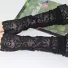 Novas Mangas Respiráveis Proteção Solar Luvas Femininas Moda Mangas Renda Completa Seda de Gelo Fina Protetores de Braço Mangas de Braço Verão Sensação de Gelo