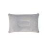 Almohada Inflable, Almohada Pequeña para Siesta, Cojín Inflable para Respaldo, Almohada de PVC Aterciopelada, Almohada para Viajes y Camping, Plegable