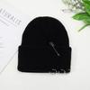 Gorro de Lana para Mujer Gorro Japonés de Punto Gorro para el Frío Gorro de Marca Trendy para Hombre Otoño e Invierno Gorro Melón Combinable Yuppie Rufianes Locales Gorro Invierno