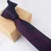 Corbata de Hombre Atada a Mano de 6 cm Corbata con Cremallera sin Nudo de 8 cm Negocios Formal de Gama Alta Fácil de Tirar Shaoxing Shengzhou