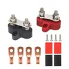 Baiding Hardware 12-48V Carro RV Iate Terminal Duplo Pesado Pino M6M8M10 Universal para Retrofit Acessórios