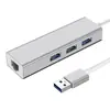 Tarjeta de Red Gigabit USB 3.0 USB a Puerto de Red RJ45 Interfaz Tarjeta de Red Externa para Portátil Tipo C 2.0 de Aleación de Aluminio