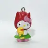 Mini Case para Teléfono con Gato, Conejo, Oso Clavado Cadena Colgante Decoración de Bolso Accesorios de Colgantes DIY
