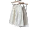 Pantalones anchos para niña, estilo occidental, primavera 2025, nuevos pantalones largos con costuras de encaje para niña, pantalones casuales, estilo occidental que combina con todo.