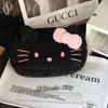 Nueva Bolsa de Lápices con Estampado Lindo de Hello Kitty Dibujo Animado Japonés Hello Kitty Felpa Bolsa de Lápices para Estudiantes Bolsa de Almacenamiento
