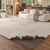 Tapete removível e lavável em estilo minimalista italiano para sala de estar, área grande, fácil de limpar, sem lavagem, tapete de cabeceira de quarto, fácil de limpar, antiderrapante