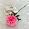 Grande Flor de Hortênsia Estilo Europeu de Alta Qualidade Bola de Cebola Bola de Flor Bola de Espinho Flor Artificial Flor Falsa Decoração de Casa Guia de Casamento Mesa de Pingue-Pongue Crisântemo