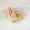 Colgante de Muñeco Creativo de Felpa del Año del Caballo, Llavero de Mochila para Niña, Encanto Versátil, Lindo Adorno de Pony de Año Nuevo