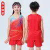 Traje de Atletismo para Estudiantes de Primaria para Hombres y Mujeres, Ropa de Entrenamiento Deportivo para Estudiantes, Chaleco, Ropa Deportiva de Competición, Carrera de Maratón, Secado Rápido