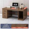 Escritorio de oficina, escritorio de computadora para el hogar, moderno y sencillo, con cajón, mesa y silla de oficina, escritorio combinado, mesa individual, banco de trabajo
