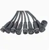 Conector impermeable de 2 3 4 5 6 7 8 polos, enchufe impermeable, conector rápido impermeable macho y hembra para cable LED