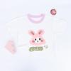 Playeras de Cuello Redondo y Manga Corta con Animales de Dibujos Animados, Nuevo Estilo de Verano para Niños y Niñas, Versión Europea Americana Coreana, en Stock, Absorbe la Humedad y el Sudor